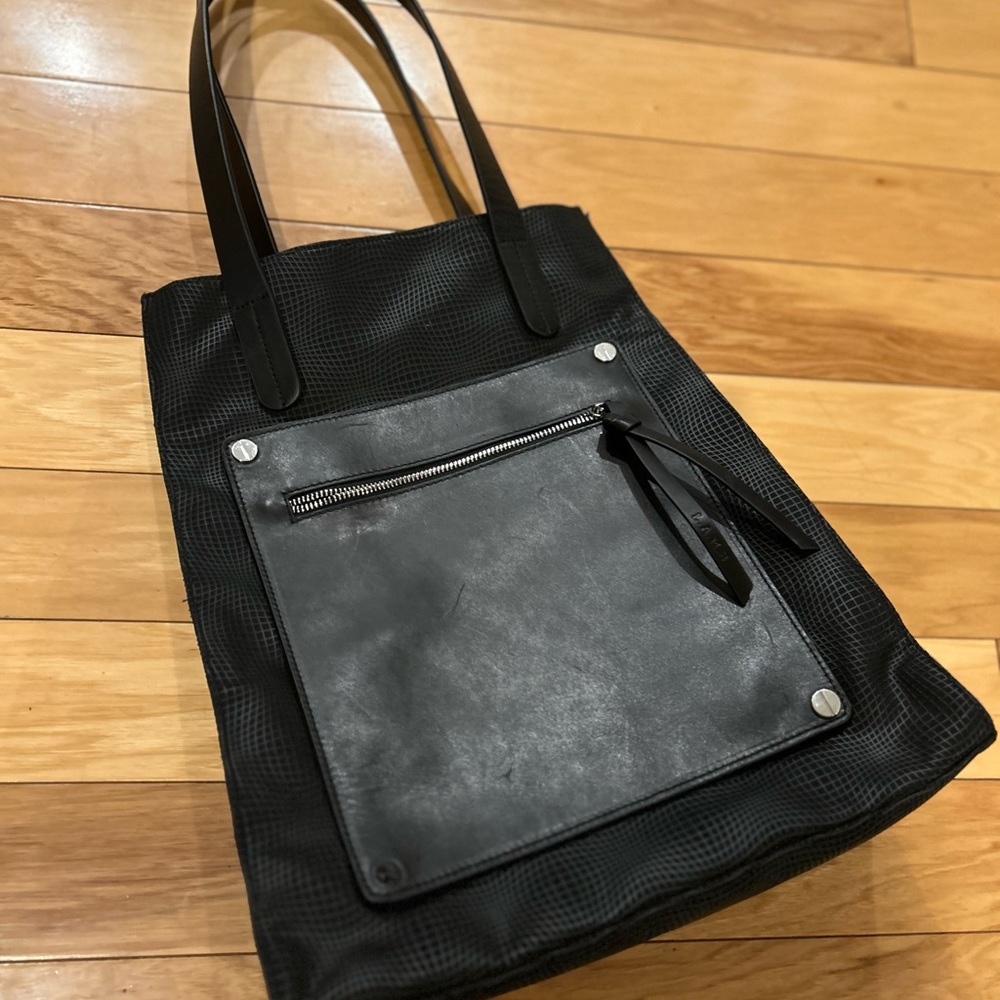 L.A.M.B. Black Tote Bag